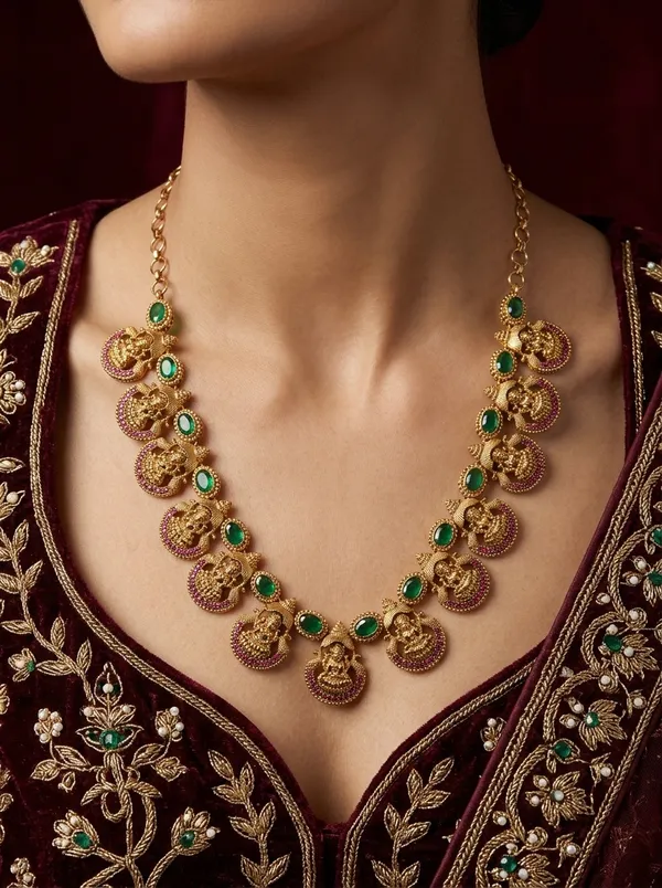 Temple_Bell_Necklace_-_Pink
