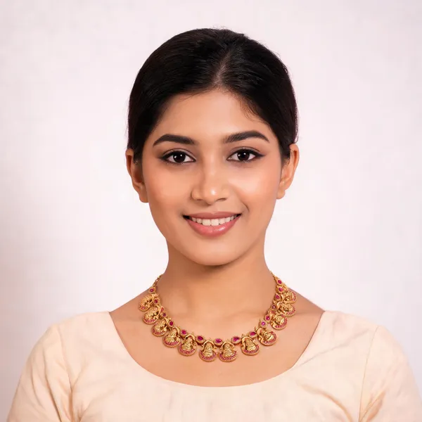 Temple_Bell_Necklace_Pink_And_Green