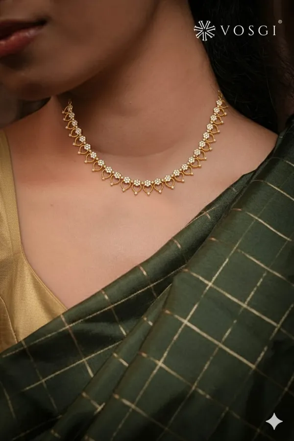 Mayil_Necklace_Set_-_White