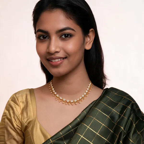 Mayil_Necklace_Set_White