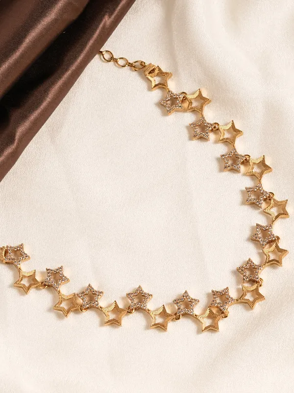 Gopuram_Yali_Necklace_-_White