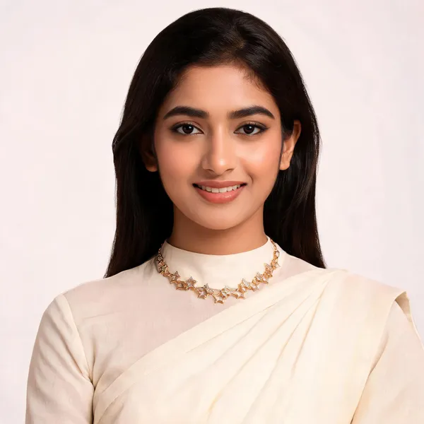 Gopuram_Yali_Necklace_White