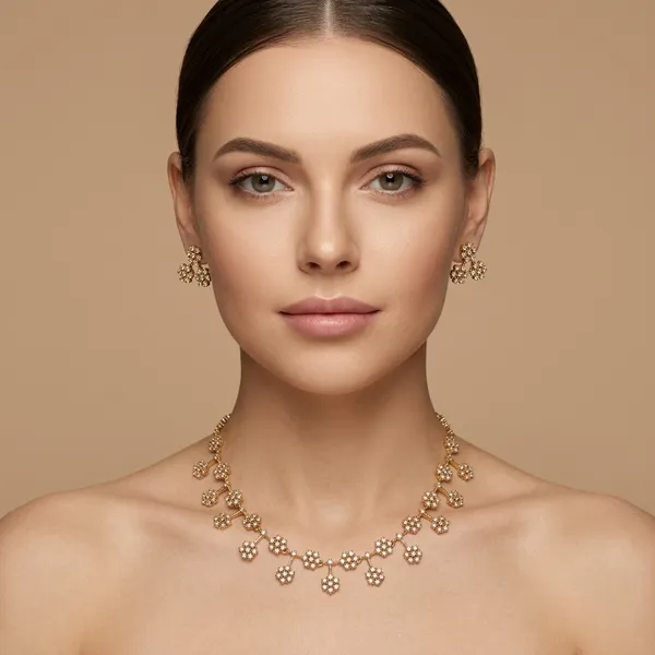 Gopuram_Hamsa_Necklace_White