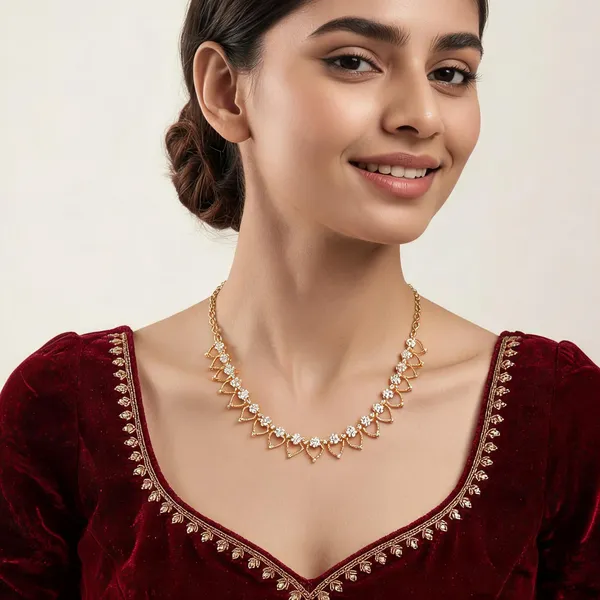Pookalam_Bloom_Necklace_White
