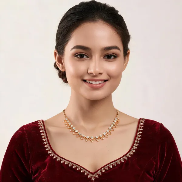 Pookalam_Bloom_Necklace_White
