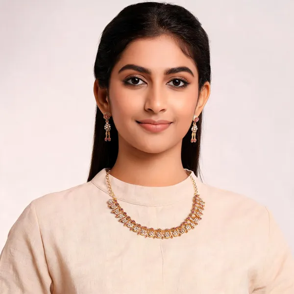 Temple_Mango_Necklace_Pink_And_White
