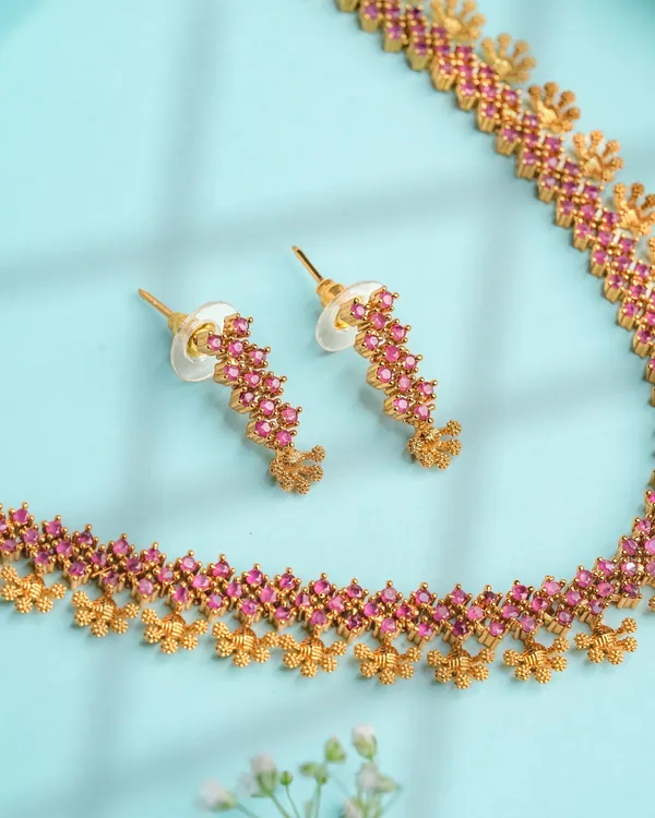 Temple_Mayil_Necklace_-_Pink