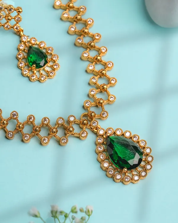 Temple_Deepam_Necklace_-_Green