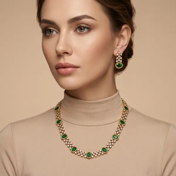 Kasu_Jasmine_Necklace_Green_And_White