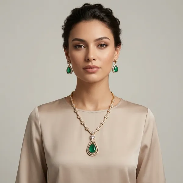 Mango_Veli_Necklace_Green_Pack_Of_3