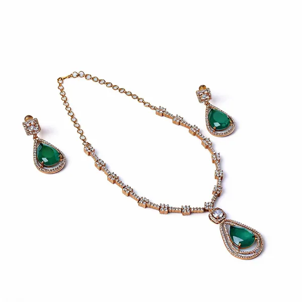 Mango_Veli_Necklace_Green_Pack_Of_3