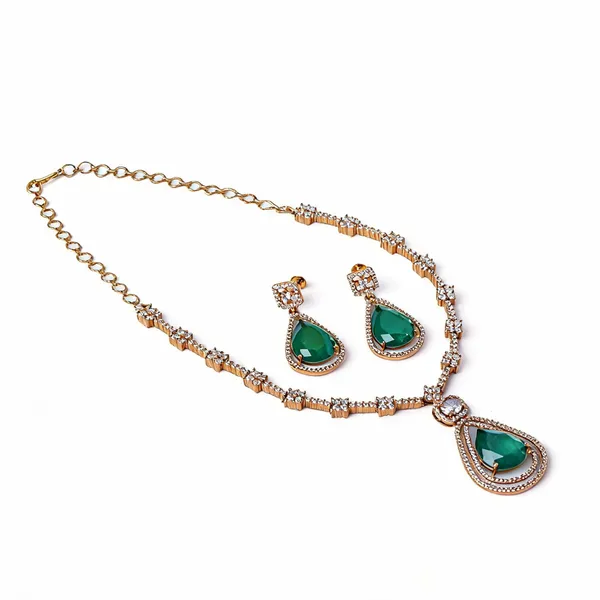 Mango_Veli_Necklace_Green_Pack_Of_3