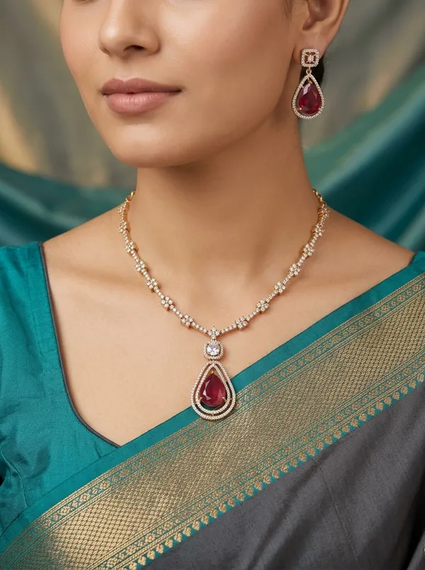 Mango_Veli_Necklace_-_Red