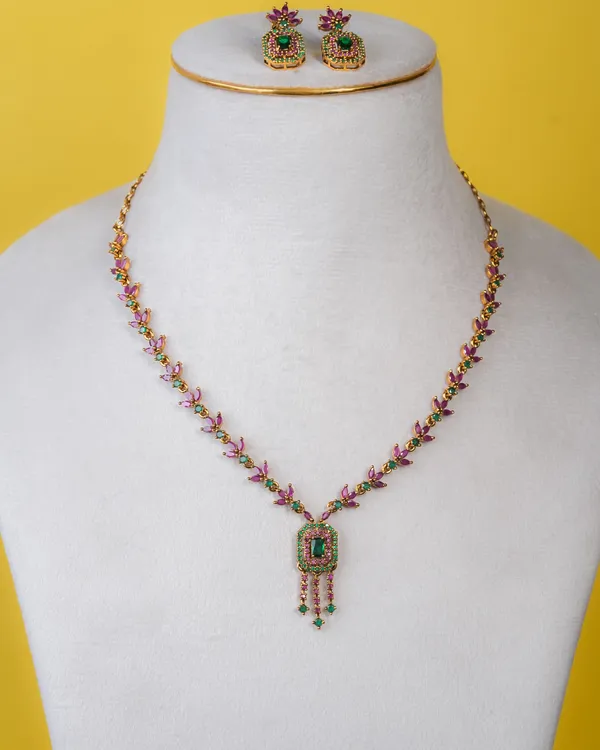 Kasu_Mango_Necklace_-_Multi_Colour