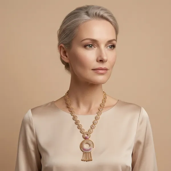 Kasu_Yali_Necklace_Ruby_White