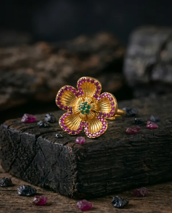 Thamarai_Ring_-_Multi_Colour