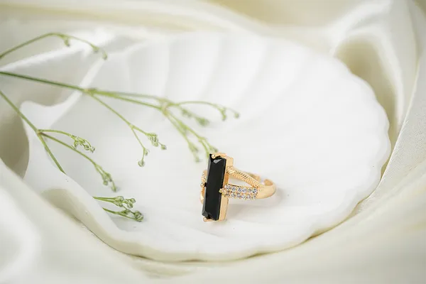 Malli_Poo_Ring_-_Black