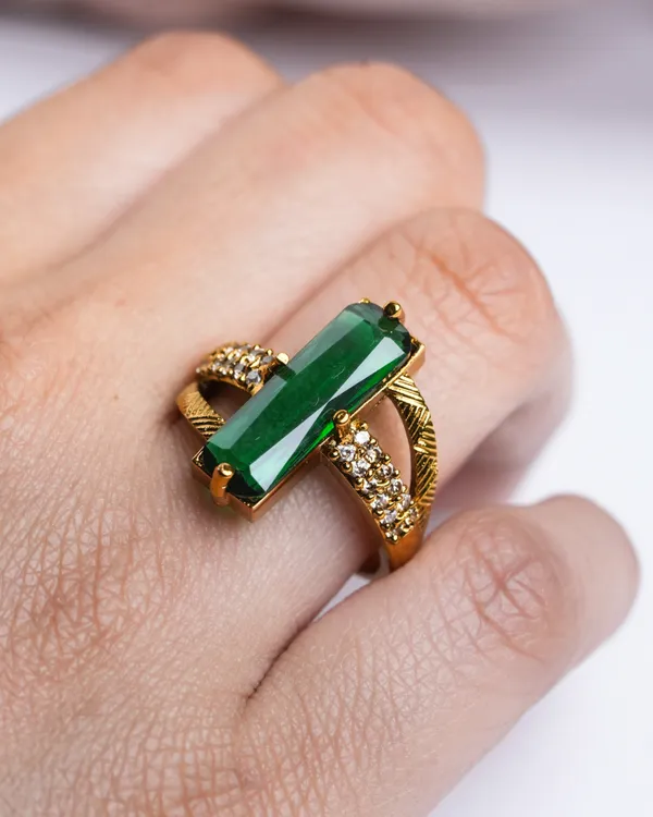 Malli_Poo_Ring_-_Green