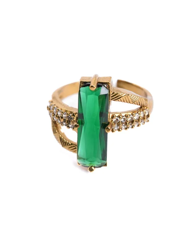 Malli_Poo_Ring_-_Green