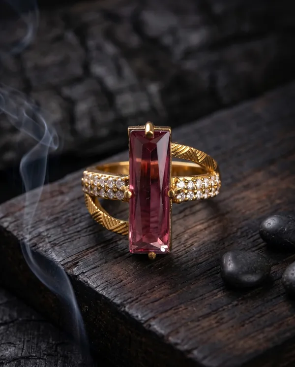 Malli_Poo_Ring_-_Red