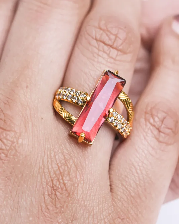 Malli_Poo_Ring_-_Red