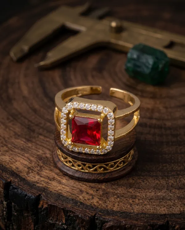 Kanjivaram_Bloom_Ring_-_Red