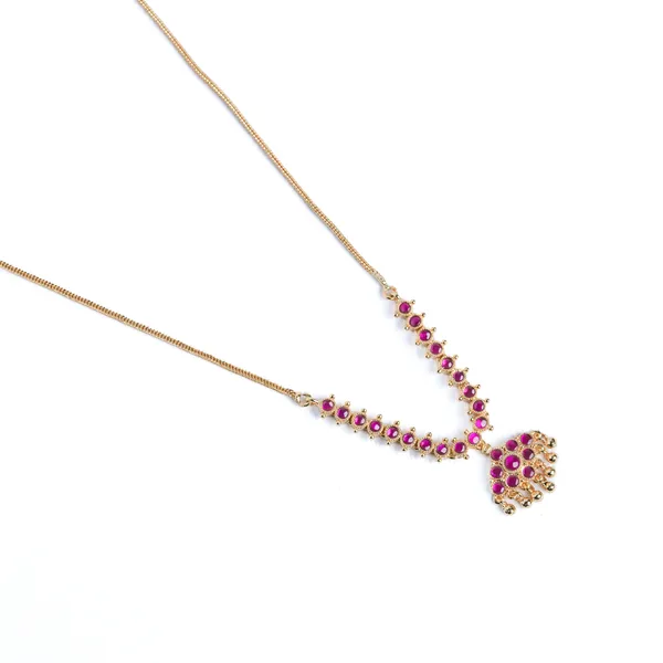 Vosgi_Red_Ruby_Kemp_Stone_South_Indian_Gold_V-Necklace