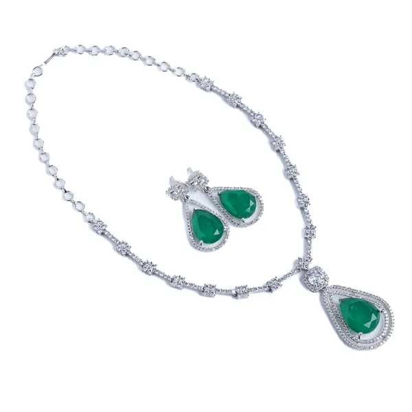 Gopuram_Mango_Necklace_-_Green