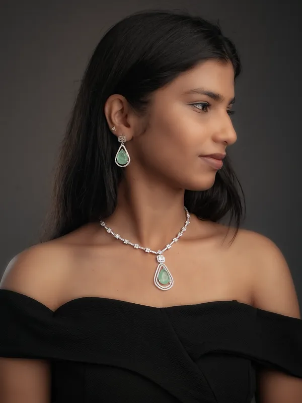 Gopuram_Mango_Necklace_-_Teal