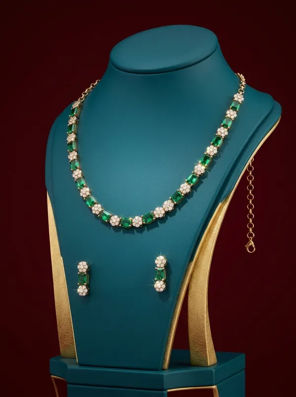 Vosgi_Green_Stone_Tennis_Necklace_Set_Design