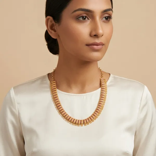 Malli_Veli_Necklace_Red