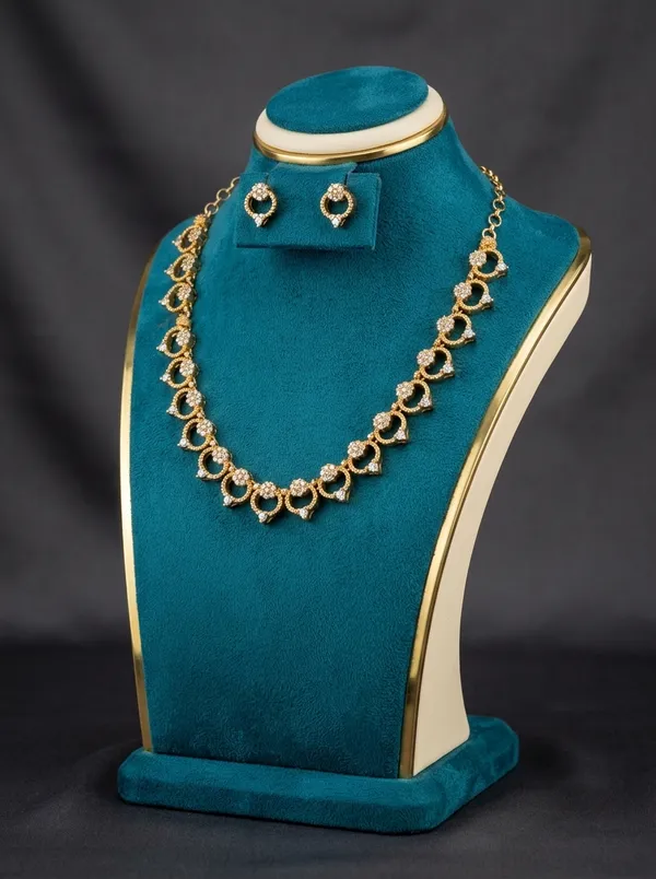 Vosgi_White_Stone_Ring_Link_Necklace_Set_Design