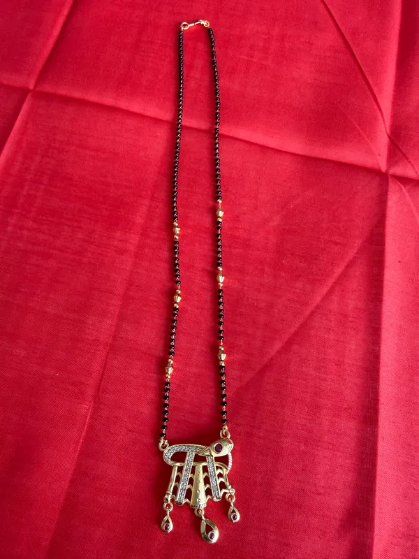 Gold_Tone_Black_Beaded_Pendant_Mangalsutra_Necklace_For_Women