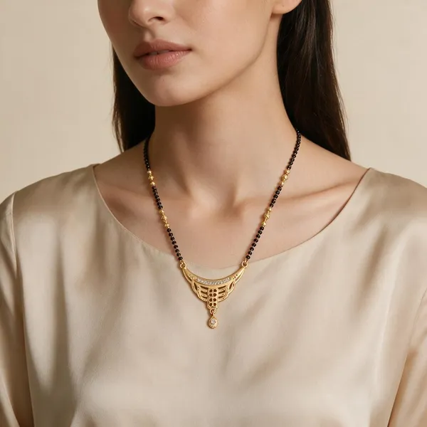 Gold-Tone_Black_Beaded_Mangalsutra_Necklace_For_Women