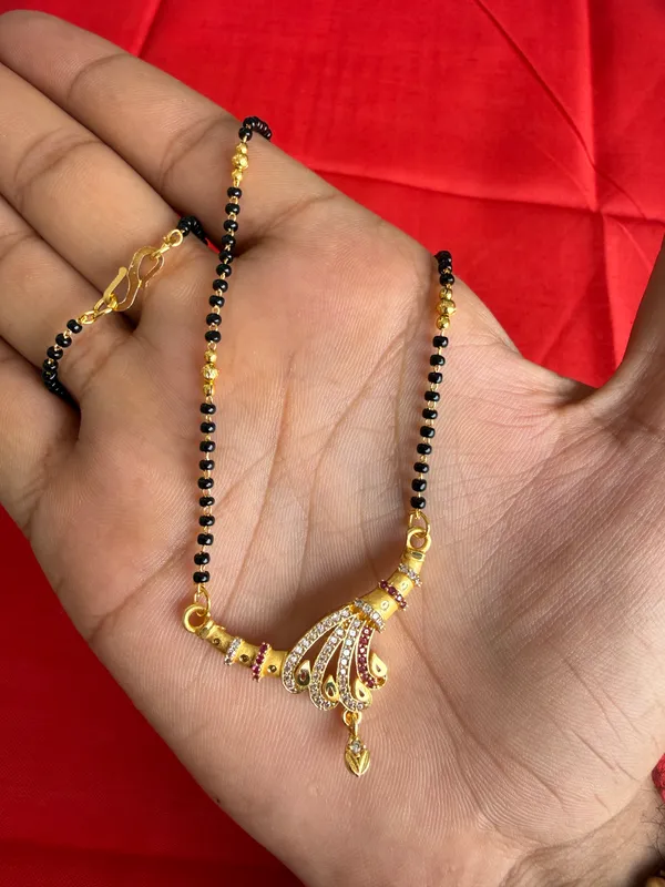 Gold_Tone_Black_Beaded_Mangalsutra_Necklace_For_Women