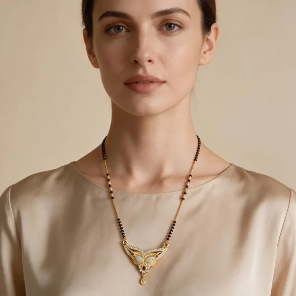 Gold_Tone_Black_Beaded_Traditional_Mangalsutra_Necklace_For_Women