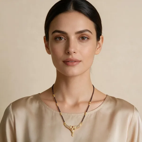 Gold_Tone_Black_Beaded_Mangalsutra_Necklace_For_Women