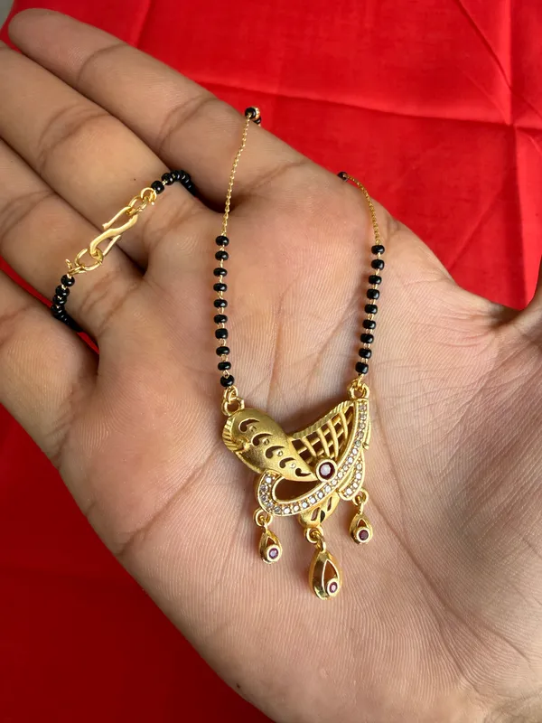 Gold_Tone_Peacock_Pendant_Mangalsutra_Necklace_For_Women