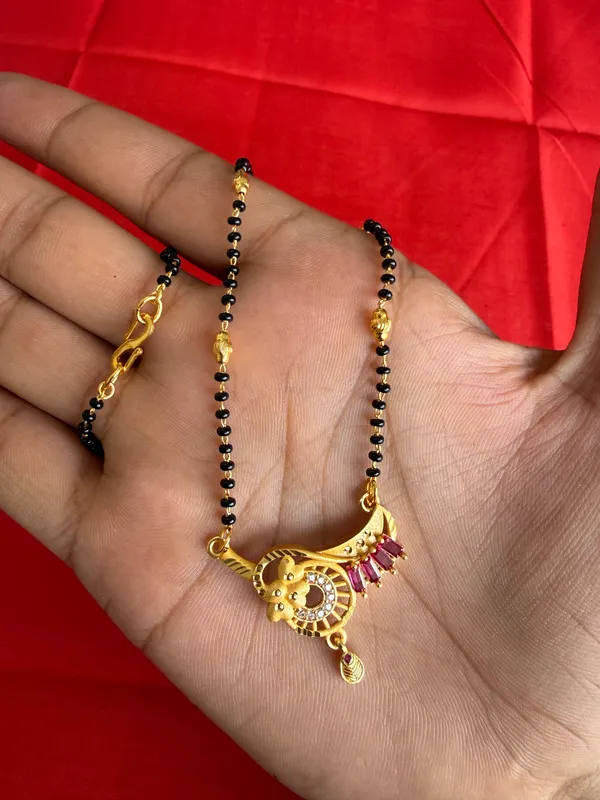 Gold_Tone_Beaded_Mangalsutra_Necklace_For_Women