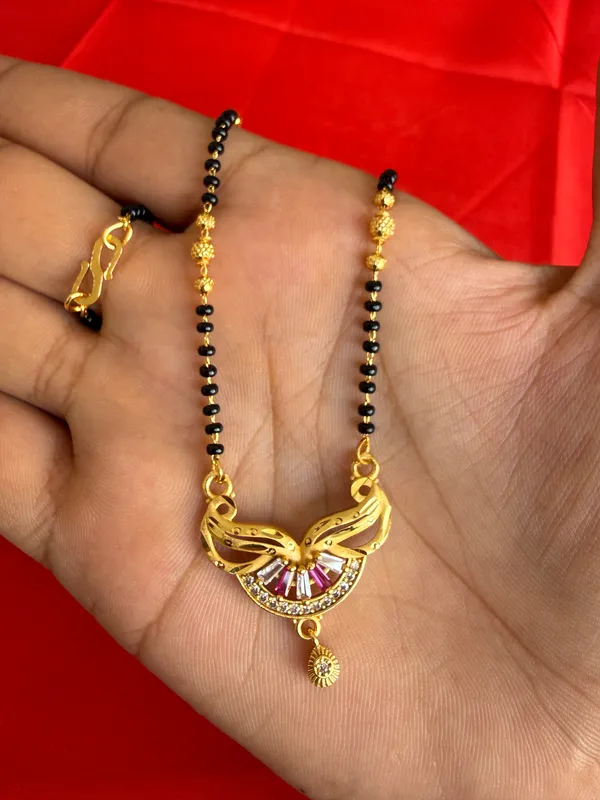 Gold_Tone_Black_Bead_Mangalsutra_Necklace_For_Women