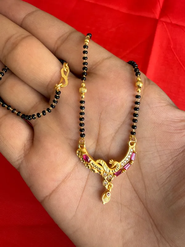 Gold_Tone_Black_Beaded_Mangalsutra_Necklace_For_Women