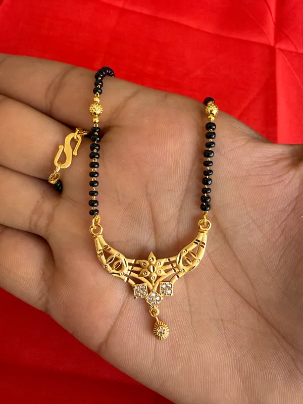Gold_Tone_Black_Beaded_Mangalsutra_Necklace_For_Women
