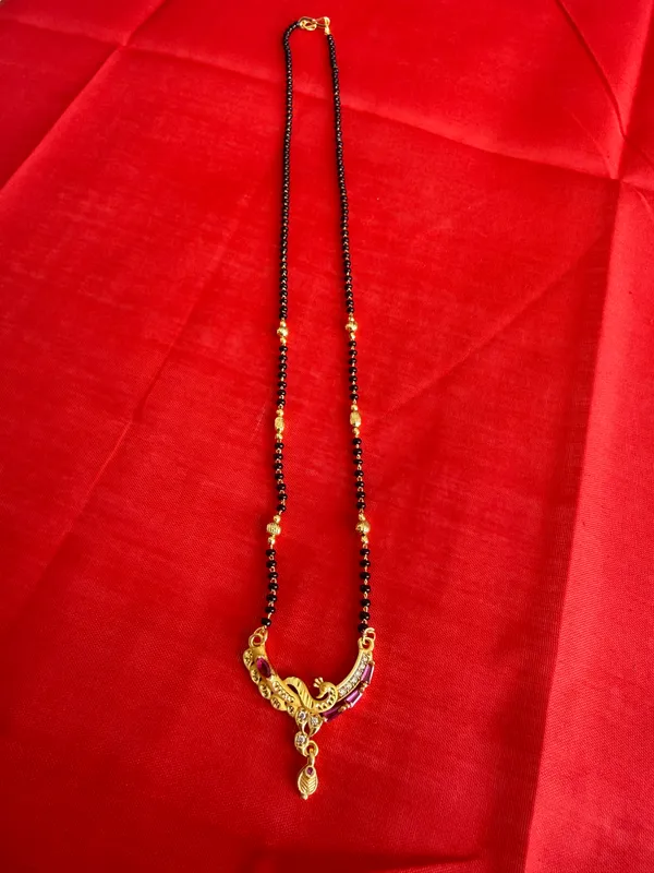 Gold_Tone_Black_Beaded_Mangalsutra_Necklace_For_Women