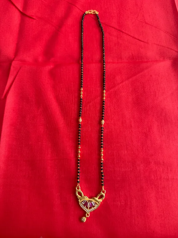 Black_Beaded_Gold_Tone_Mangalsutra_Necklace_For_Women
