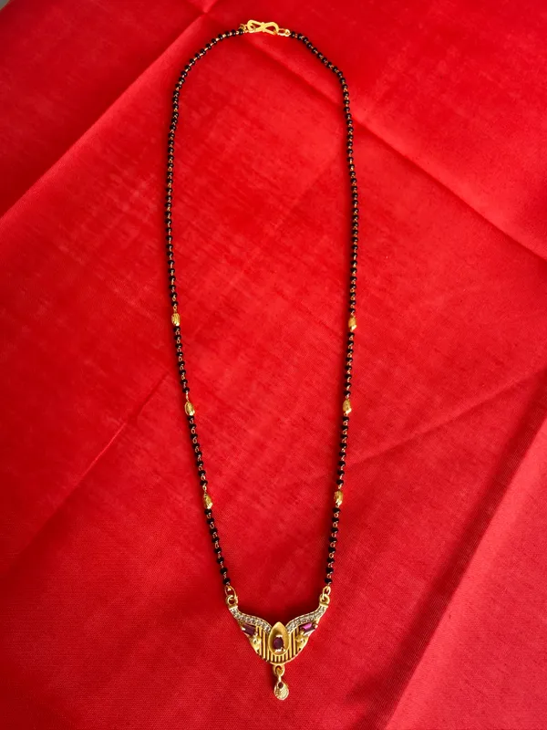 Gold_Tone_Black_Beaded_Mangalsutra_Necklace_For_Women