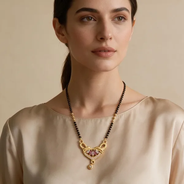 Gold_Tone_Black_Bead_Stone_Studded_Mangalsutra_For_Women