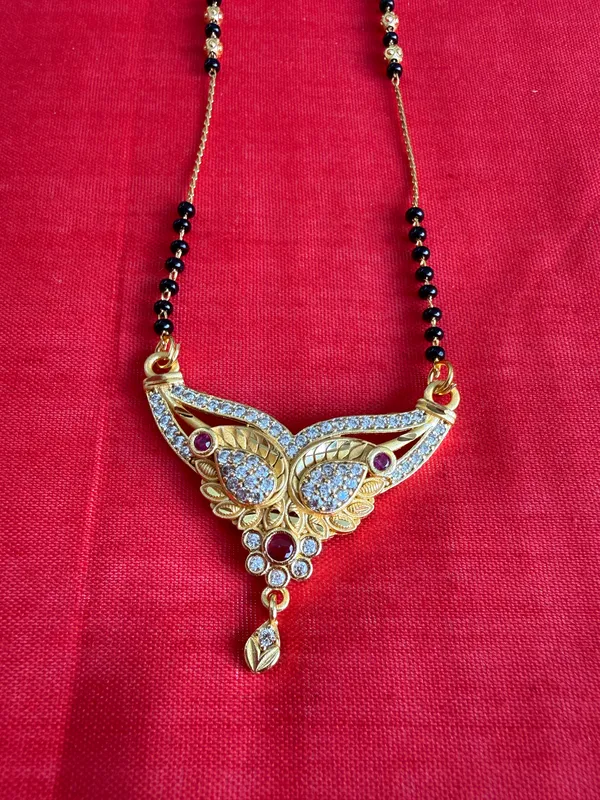 Gold_Tone_Stone_Studded_Mangalsutra_Necklace_For_Women
