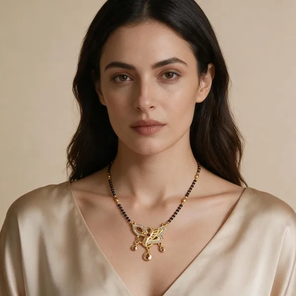Gold_Tone_Black_Bead_Mangalsutra_Necklace_With_Ganesha_Pendant