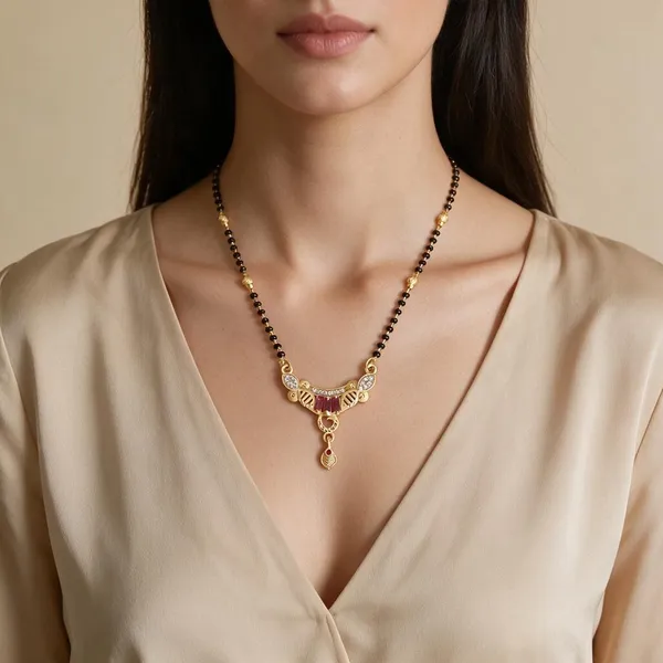 Gold_Tone_Beaded_Mangalsutra_Necklace_For_Women