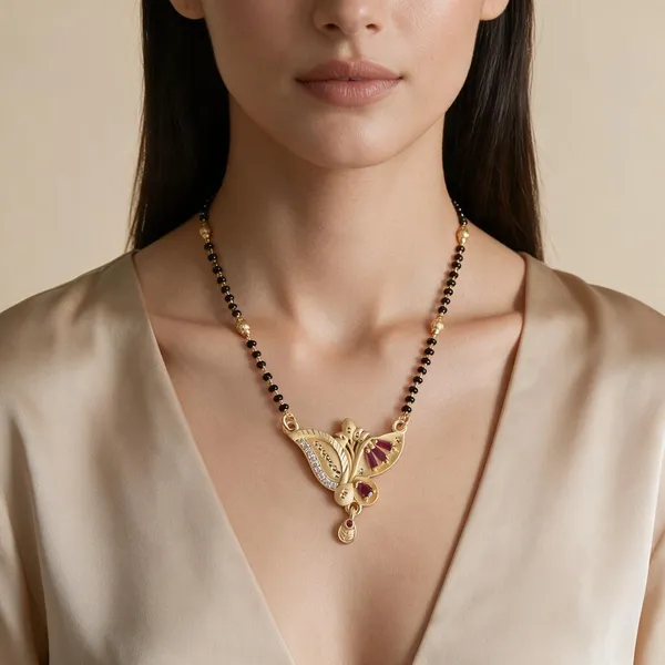 Gold-Tone_Beaded_Pendant_Mangalsutra_For_Women